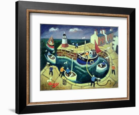 Safe Harbour, Brittany-William Cooper-Framed Giclee Print