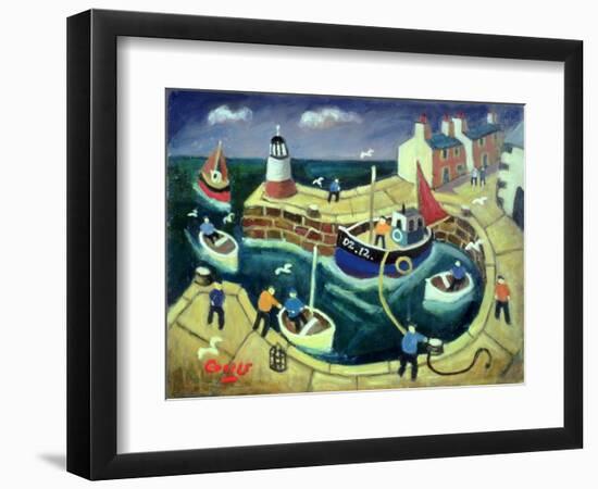 Safe Harbour, Brittany-William Cooper-Framed Giclee Print