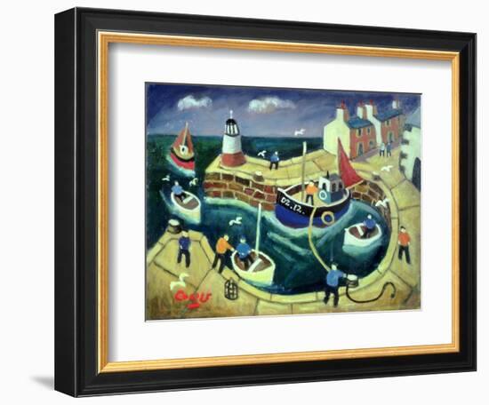 Safe Harbour, Brittany-William Cooper-Framed Giclee Print