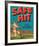 Safe Hit Brand Texas Vegetables-null-Framed Art Print