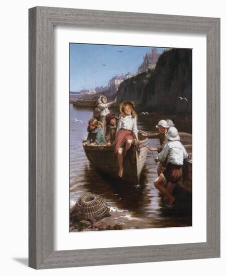 Safe in Harbour-Edwin Roberts-Framed Giclee Print