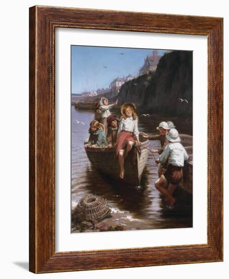 Safe in Harbour-Edwin Roberts-Framed Giclee Print