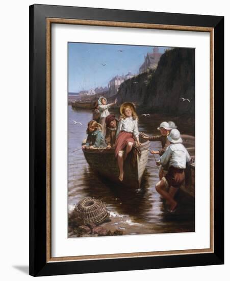 Safe in Harbour-Edwin Roberts-Framed Giclee Print