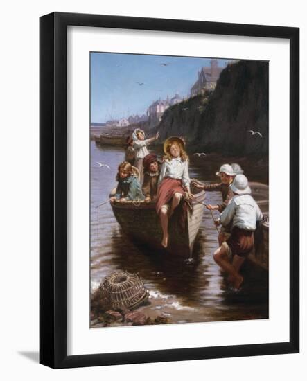 Safe in Harbour-Edwin Roberts-Framed Giclee Print