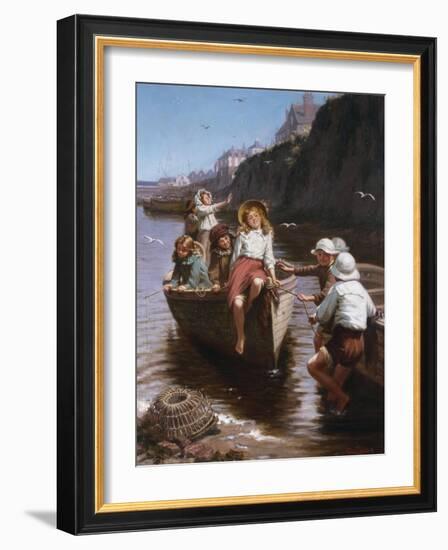 Safe in Harbour-Edwin Roberts-Framed Giclee Print