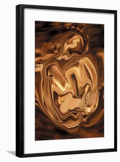 Safe-In-Her-Arms-Rabi Khan-Framed Art Print