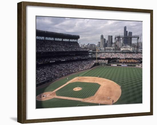 Safeco Field, Home of the Seattle Mariners Baseball Team, Seattle, Washington, USA-Connie Ricca-Framed Photographic Print