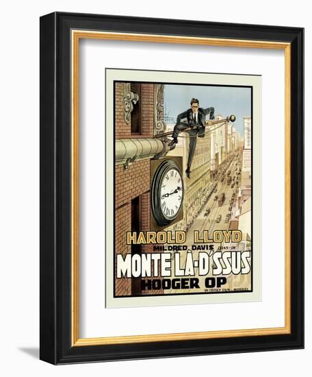 Safety First "Mont La D'ssus"-null-Framed Premium Giclee Print