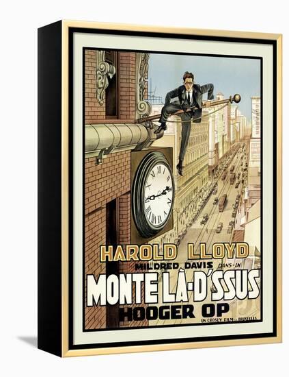 Safety First "Mont La D'ssus"-null-Framed Stretched Canvas