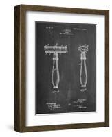 Safety Razor Patent-Cole Borders-Framed Art Print