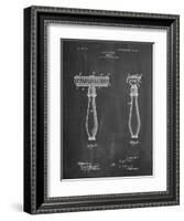 Safety Razor Patent-Cole Borders-Framed Art Print
