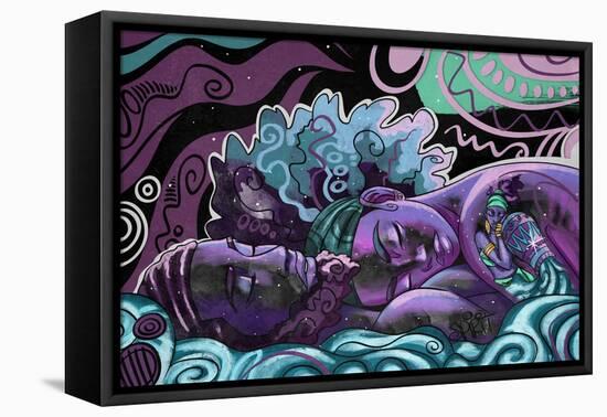 Safety-Justin Copeland-Framed Stretched Canvas