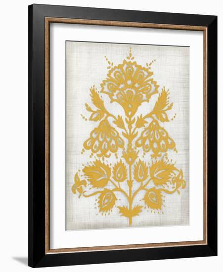 Saffron Detail I-Megan Meagher-Framed Art Print