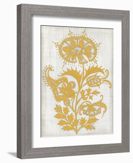 Saffron Detail II-Megan Meagher-Framed Art Print