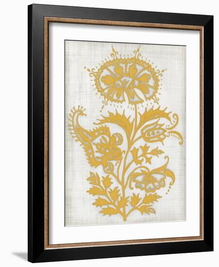 Saffron Detail II-Megan Meagher-Framed Art Print