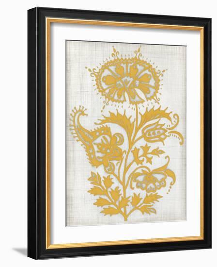 Saffron Detail II-Megan Meagher-Framed Art Print