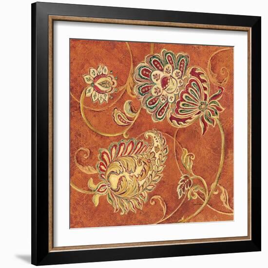 Saffron Paisley-Laurel Lehman-Framed Premium Giclee Print