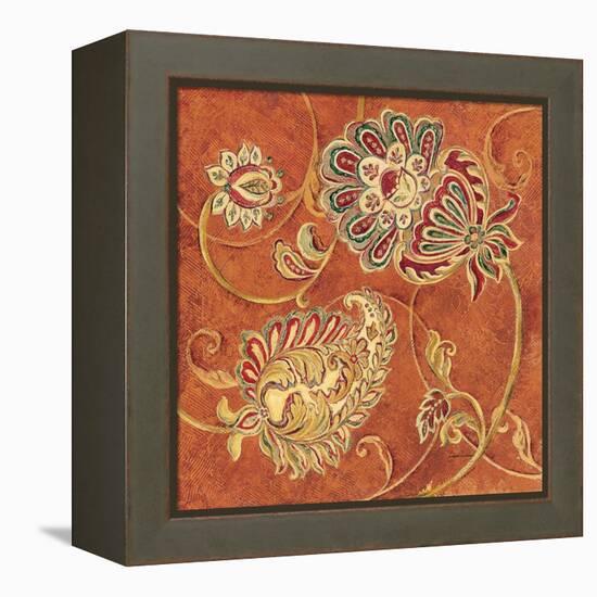 Saffron Paisley-Laurel Lehman-Framed Stretched Canvas