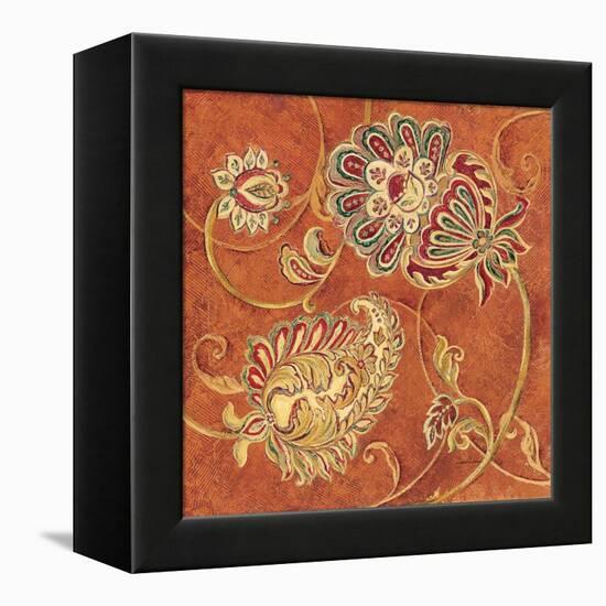 Saffron Paisley-Laurel Lehman-Framed Stretched Canvas