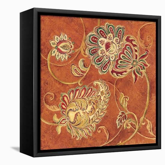 Saffron Paisley-Laurel Lehman-Framed Stretched Canvas