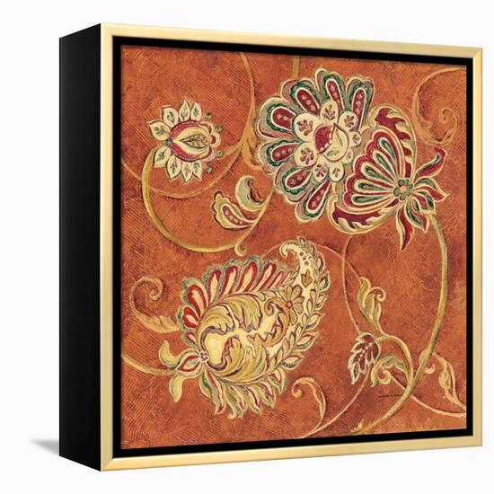 Saffron Paisley-Laurel Lehman-Framed Stretched Canvas