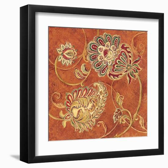 Saffron Paisley-Laurel Lehman-Framed Art Print