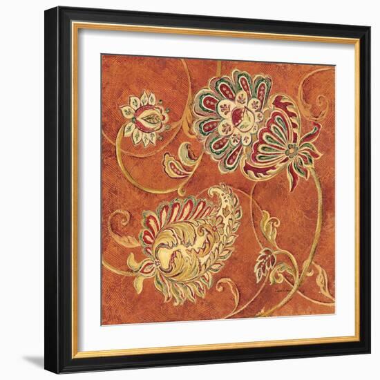 Saffron Paisley-Laurel Lehman-Framed Art Print