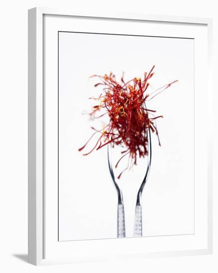 Saffron Threads in Tongs-Marc O^ Finley-Framed Photographic Print