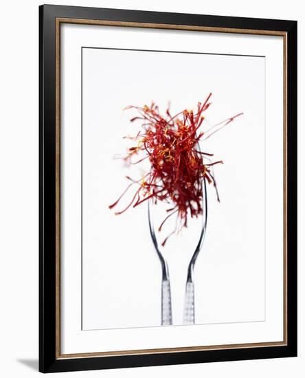 Saffron Threads in Tongs-Marc O^ Finley-Framed Photographic Print