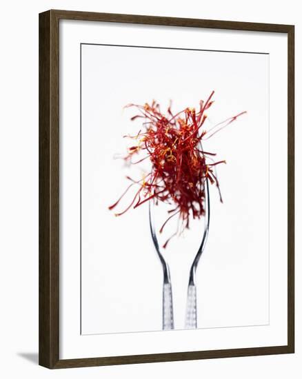 Saffron Threads in Tongs-Marc O^ Finley-Framed Photographic Print