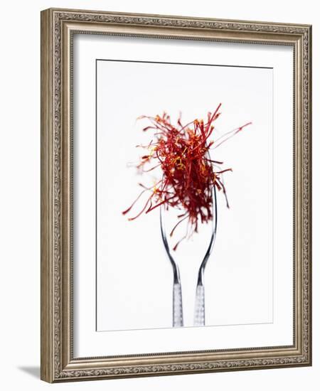 Saffron Threads in Tongs-Marc O^ Finley-Framed Photographic Print