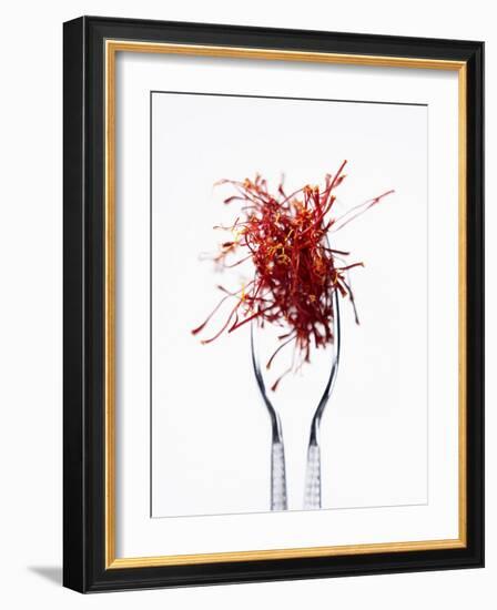 Saffron Threads in Tongs-Marc O^ Finley-Framed Photographic Print