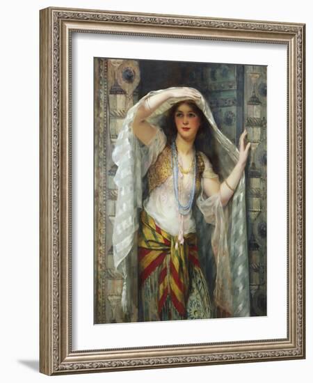 Safie, One of the Three Ladies of Bagdad-William Clarke Wontner-Framed Giclee Print