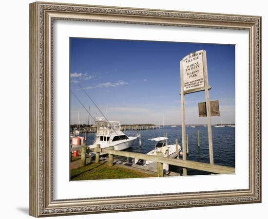 Sag Harbor, the Hamptons, Long Island, New York State, United States of America, North America-Robert Harding-Framed Photographic Print