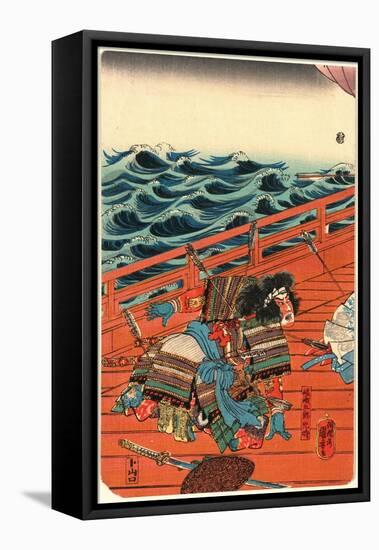 Saga Goro Mitsutoki-Utagawa Kuniyoshi-Framed Premier Image Canvas