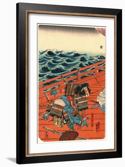 Saga Goro Mitsutoki-Utagawa Kuniyoshi-Framed Giclee Print