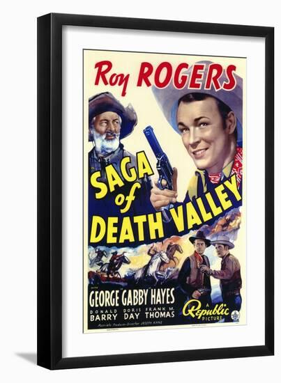 Saga of Death Valley, 1939-null-Framed Art Print