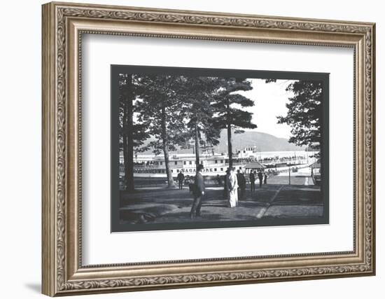 Sagamore, Lake George, New York-William Henry Jackson-Framed Photo