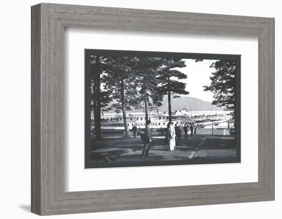 Sagamore, Lake George, New York-William Henry Jackson-Framed Photo