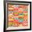 Sagar Silver Ikat-Sharon Turner-Framed Art Print