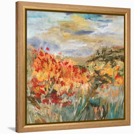 Sage and Primrose-Jodi Maas-Framed Premier Image Canvas