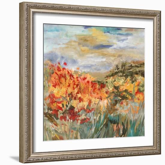 Sage and Primrose-Jodi Maas-Framed Giclee Print