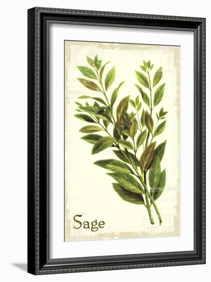 Sage antique-The Saturday Evening Post-Framed Giclee Print