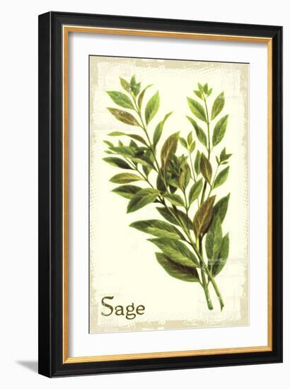 Sage antique-The Saturday Evening Post-Framed Giclee Print