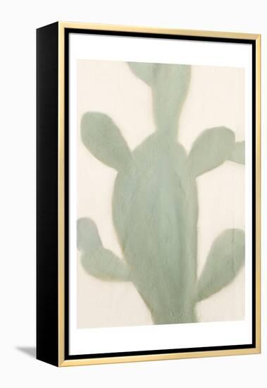 Sage Cactus 2-Kimberly Allen-Framed Stretched Canvas