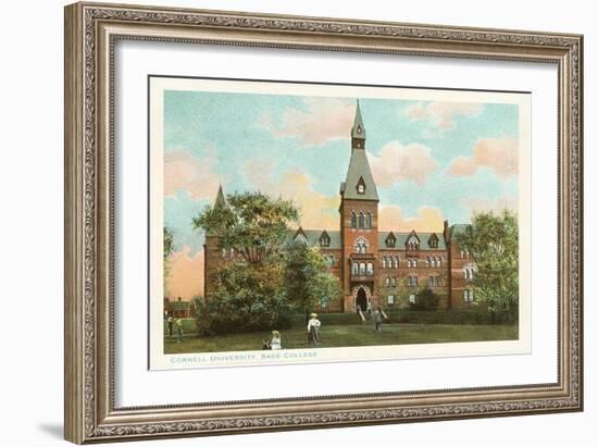 Sage College, Cornell University, Ithaca, New York-null-Framed Art Print