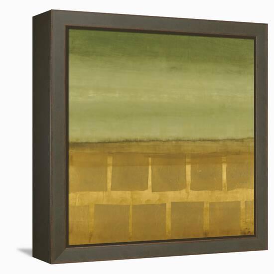 Sage Leaf-Randy Hibberd-Framed Stretched Canvas