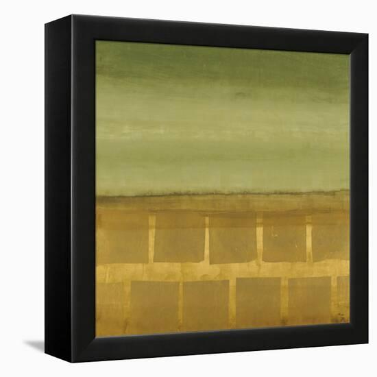 Sage Leaf-Randy Hibberd-Framed Stretched Canvas