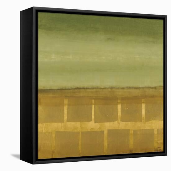 Sage Leaf-Randy Hibberd-Framed Stretched Canvas