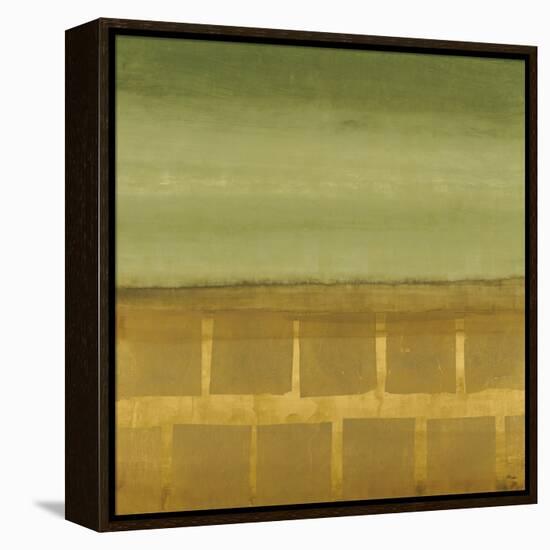 Sage Leaf-Randy Hibberd-Framed Stretched Canvas